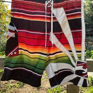 Vintage Billabong Andy Irons board shorts size 34